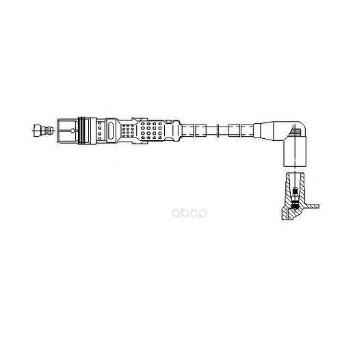 Провод высоковольтный seat/vw BREMI 1a02f59