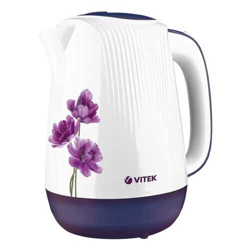 Чайник электрический Vitek VT-7061 OG White/Purple