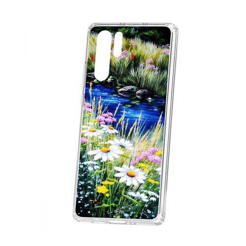 Чехол Kruche Huawei P30 Pro Print Ромашки у ручья