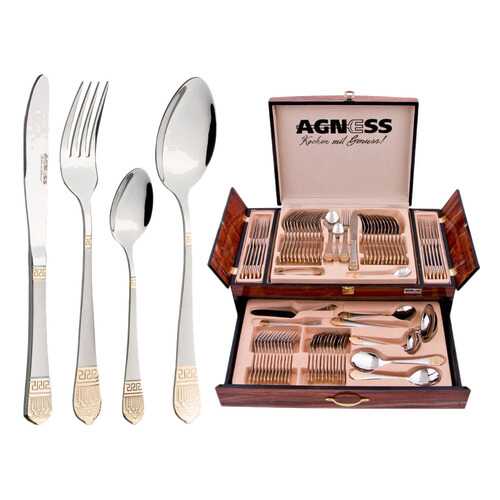 Набор столовых приборов Agness 72 пр