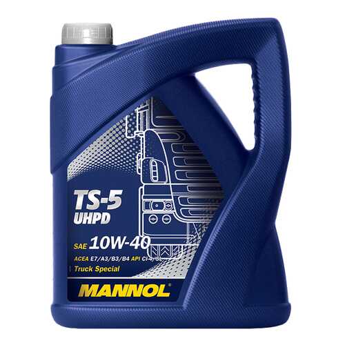 Моторное масло Mannol TS-5 UHPD 10W-40 5л