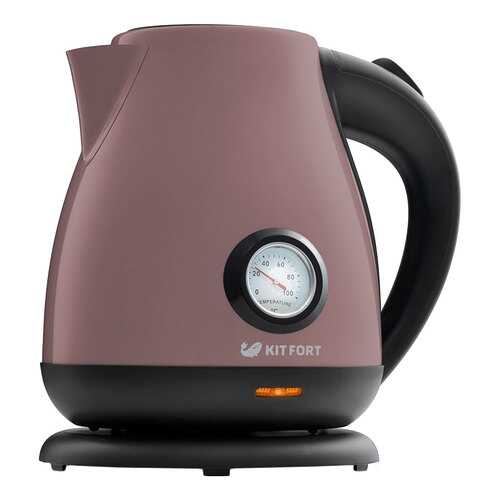 Чайник электрический Kitfort КТ-642-4 Black/Brown