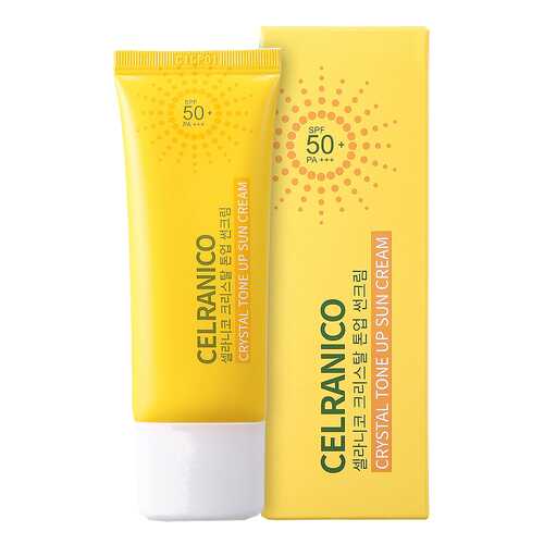 Крем CELRANICOCRYSTAL TONE UP SUN CREAM SPF50/PA+++ 40 мл