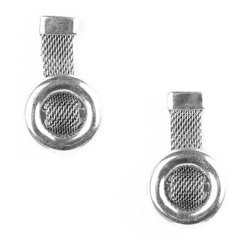 Серьги женские ORI TAO OT-12-29161 серебристые