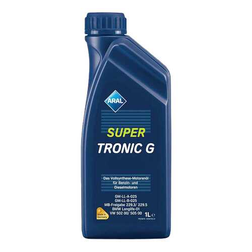 Моторное масло Aral SuperTronic G 0W-40 1л