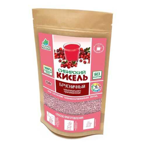 Кисель Эколайф АЛТАЙ брусничный витаминизированный 150 г