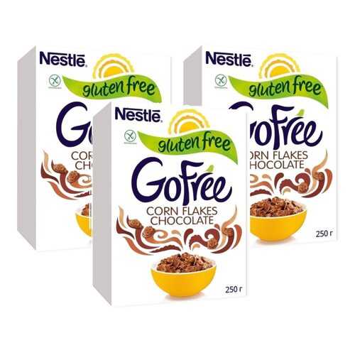 Завтрак Nestle Go free безглютеиновый шоколадный завтрак 3*250 г