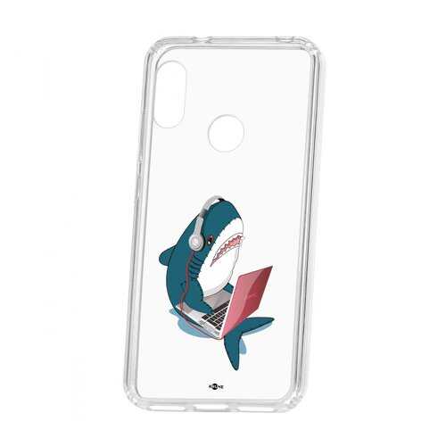 Чехол Kruche Xiaomi Redmi 6 Pro Print Акула