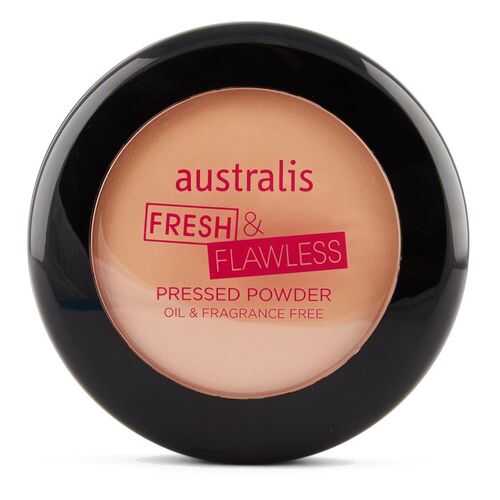 Пудра компактная - Australis Fresh&Flawless Pressed Powder Darkest Brown