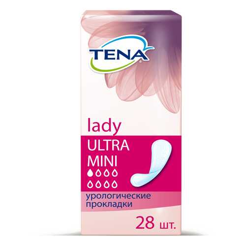 Прокладки Tena Lady Ultra Mini Урологические 28 шт