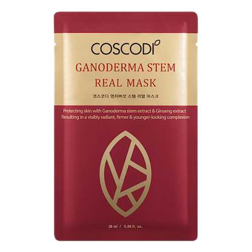 Маска для лица Coscodi Ganoderma Stem Real Mask