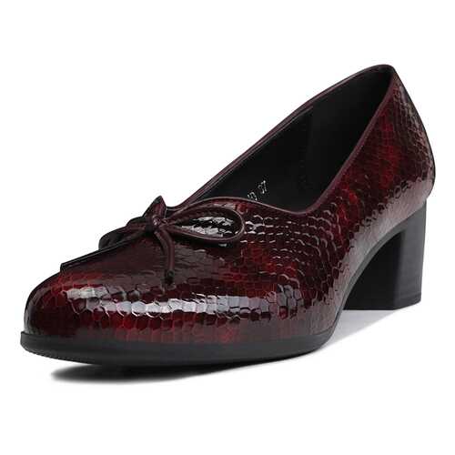 Туфли женские T.Taccardi K0505PM-3A бордовые 36 RU