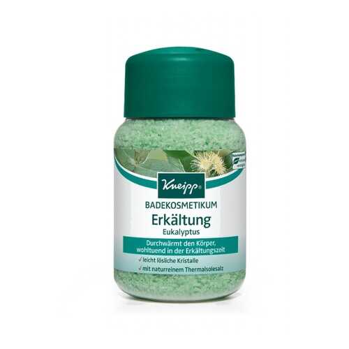 Кристаллы для ванн Kneipp с эвкалиптом при холодной погоде
