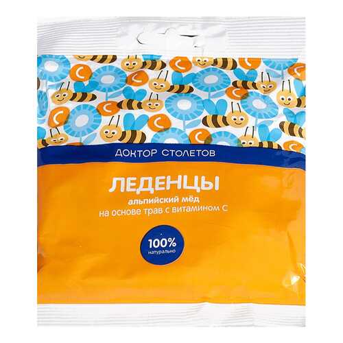 Леденцы альпийский мед 60 г