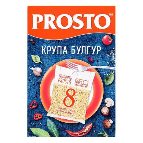 Булгур пшеничный Prosto 62.5 г 8 пакетиков
