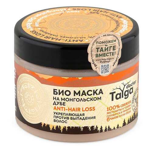 Био маска «Укрепляющая» против выпадения волос Doctor Taiga NATURA SIBERICA, 300 мл