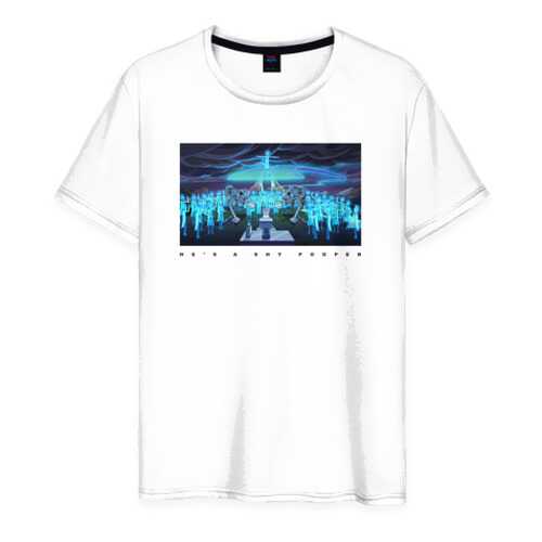 Футболка мужская ВсеМайки 1988999 белая XXXL