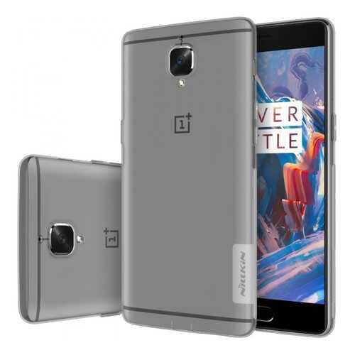 TPU Чехол Nillkin Nature Series для OnePlus 3 / OnePlus 3T Clear Grey