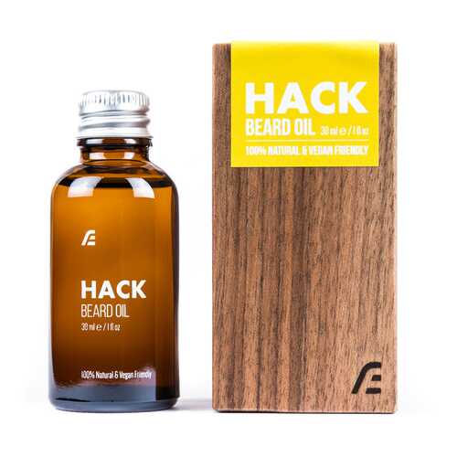 Масло для бороды Raedical HACK в футляре из грецкого ореха , 30 мл