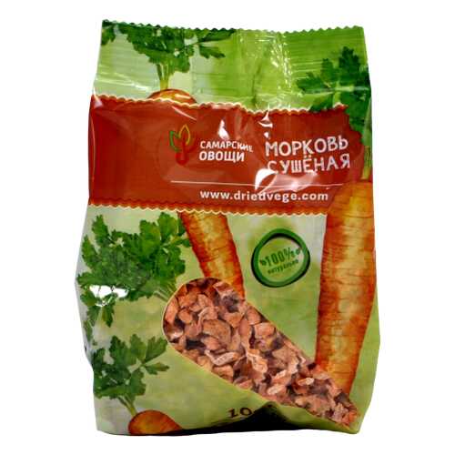Морковь Самарские овощи сушеная 100 г