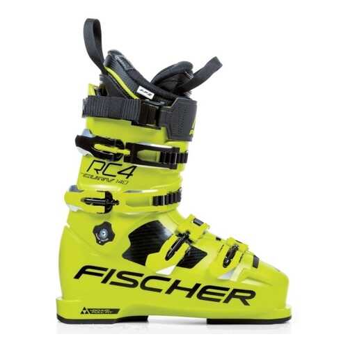 Горнолыжные ботинки Fischer RC4 Curv 140 Vacuum Full Fit 2019, yellow, 28.5