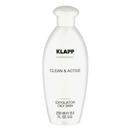 Тоник для лица Klapp Clean & Active Эксфолиатор для жирной кожи 250 мл