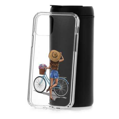 Чехол Apple iPhone 11 Pro Kruche Print Велосипедная прогулка