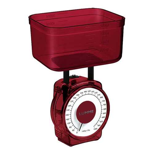 Весы кухонные LUMME LU-1301 Red
