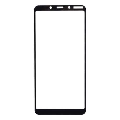 Защитное стекло на весь экран полноклеевое для Nokia 3.1 Plus черное