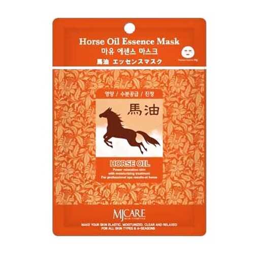 Маска для лица MJ CARE Horse Oil essence Mask 23 г