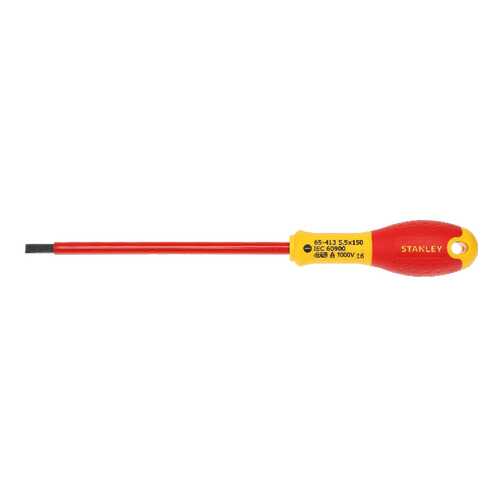 Отвертка Stanley FatMax SL 5.5х150 мм. 1000V. 0-65-413