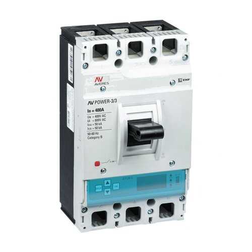 Автоматический выключатель EKF AV POWER-3/3 400А 50kA ETU6.2