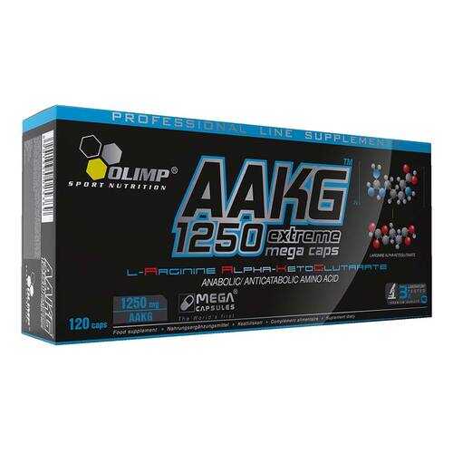 Olimp AAKG 1250 Mega Caps 120 капсул без вкуса