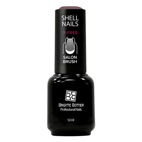 Гель–лак Brigitte Bottier Shell Nails тон 952 бордовый кошачий глаз, 12 мл