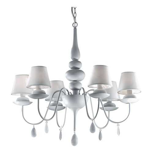 Люстра подвесная Ideal Lux Blanche SP6 Bianco