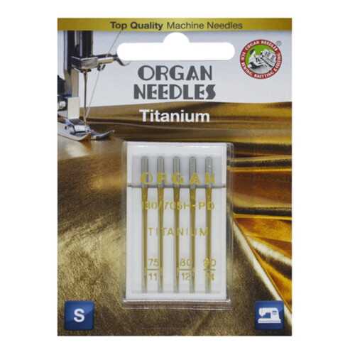 Иглы Organ титаниум 5/75-90 Blister
