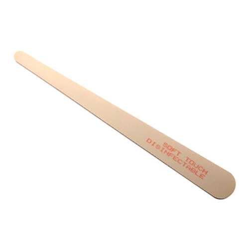 Антибактериальная пилка Soft Touch Clear Mylar Tapered Coarse/Medium, 180/240