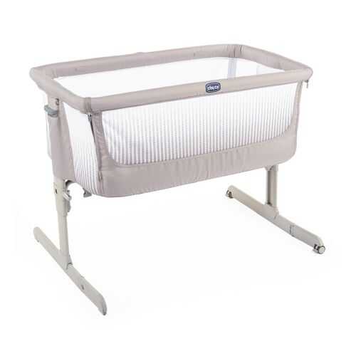 Кроватка Chicco Next2Me Air Dark Beige