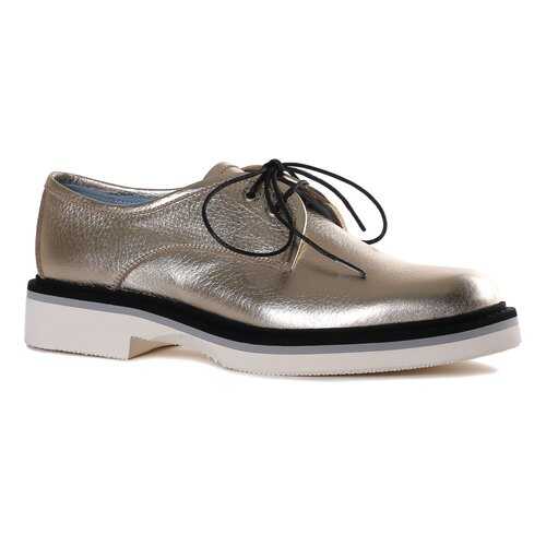 Полуботинки женские Studio Pollini SA10113G01TG0110 золотистые 39.5 RU