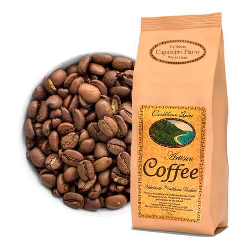 Кофе в зернах Caribbean Spice Artisan Kosher Coffee Cappucino Grain капучино 250 г