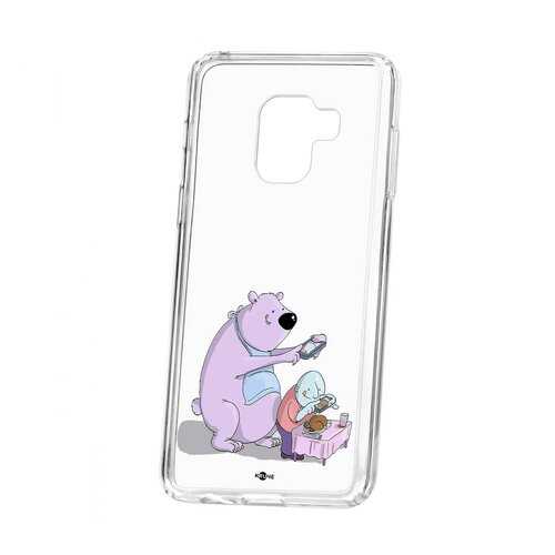Чехол Samsung Galaxy A8 2018 (A530) Kruche Print Foodstagramm