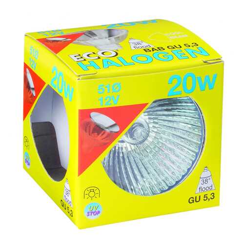 Галогенная зеркальная лампа TIP-Эко, GU5,3 20W 83026