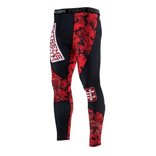 Компрессионные штаны Extreme Hobby Red Warrior черные, M, 190 см