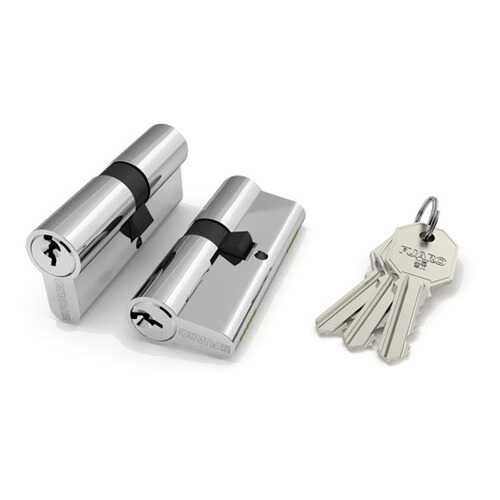 Цилиндровый механизм 100 CA 68 mm /26+10+32/ CP, цвет: хром, 3 ключа