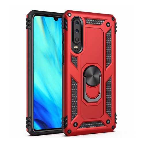 Чехол Epik Serge Ring для Huawei P30 Red