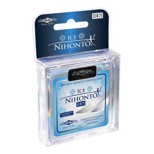 Леска монофильная Mikado Nihonto Ice 0,08 мм, 50 м, 1,25 кг