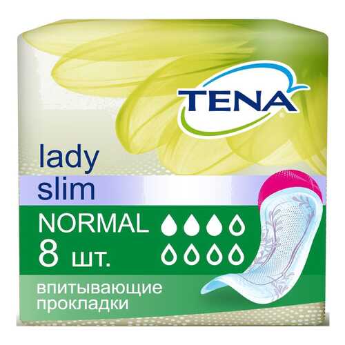 Урологические прокладки Tena Lady Slim Normal 8 шт