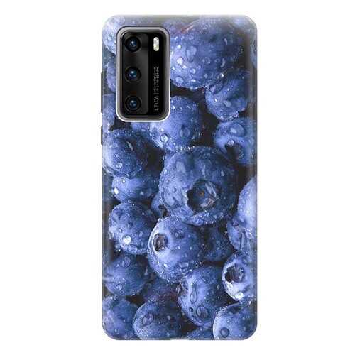 Чехол RE:PA для Huawei P40 с принтом Черника