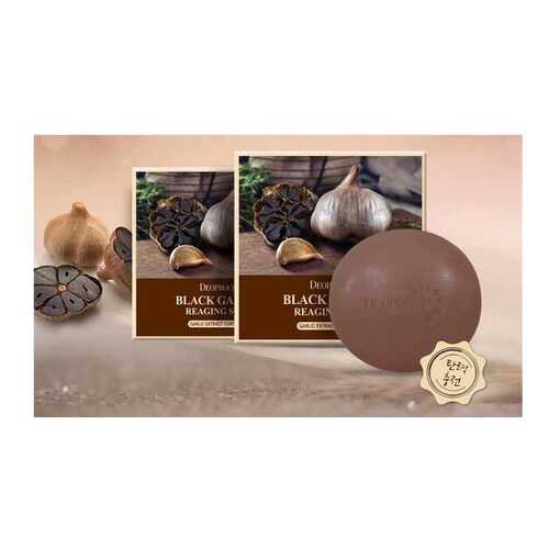 Косметическое мыло Deoproce Black Garlic Soap