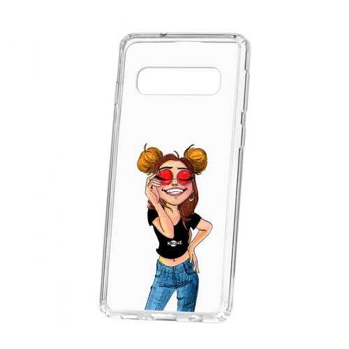 Чехол Samsung Galaxy S10 Kruche Print Smiling